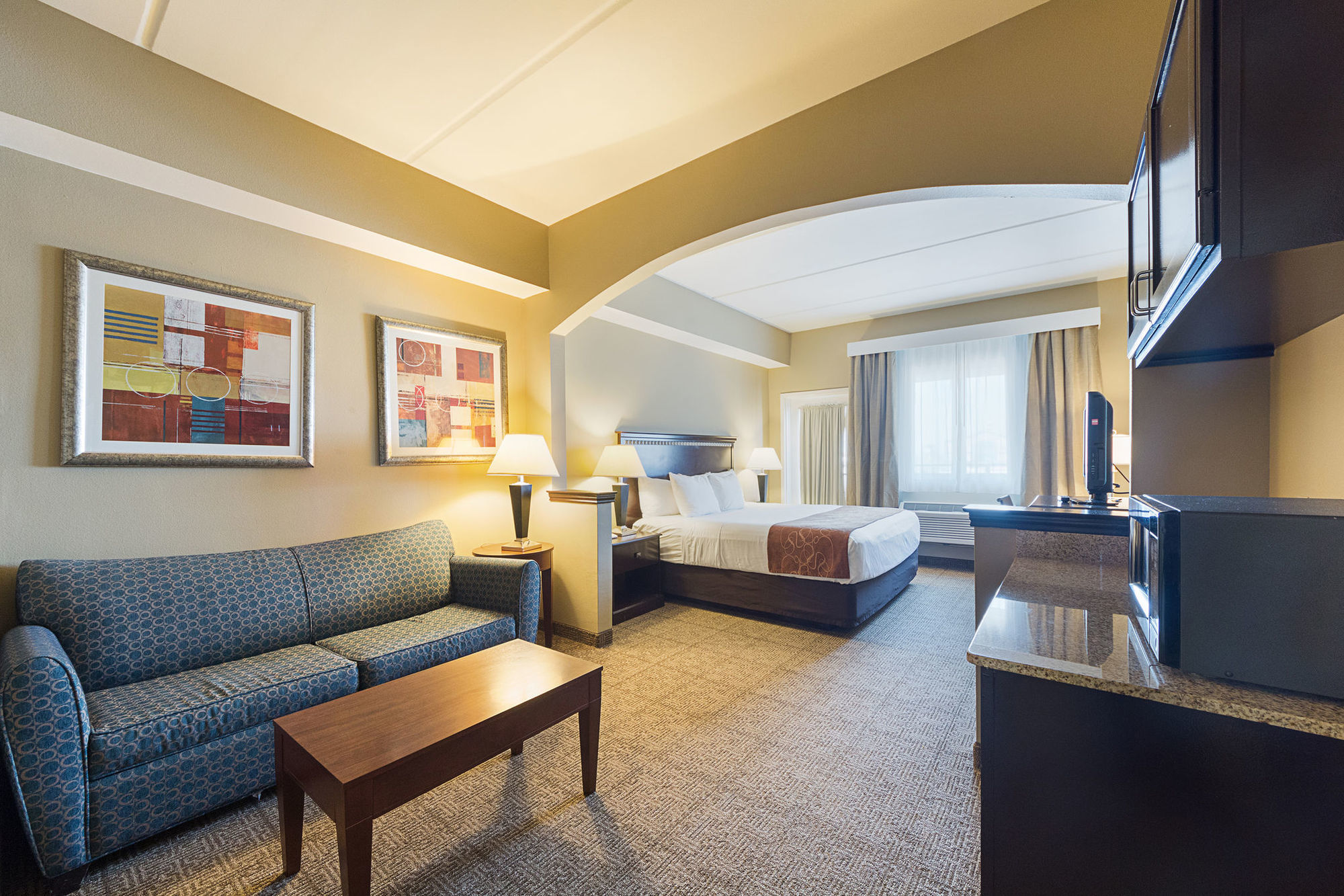 Comfort Suites Beachside South Padre Island Rum bild